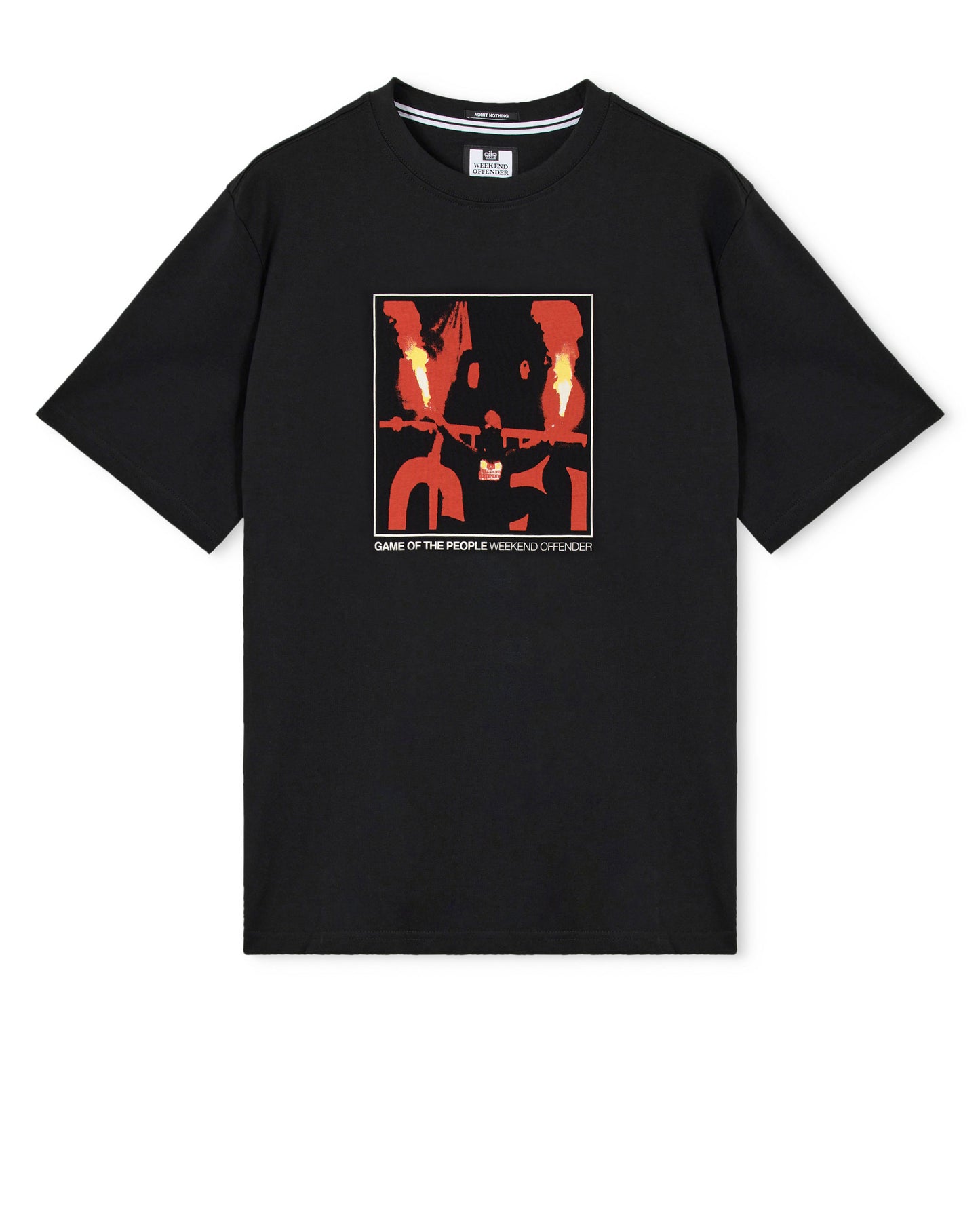 T-shirt The People nera