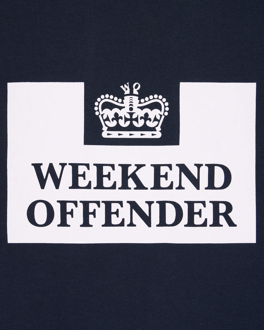 T-shirt prison classic blu navy