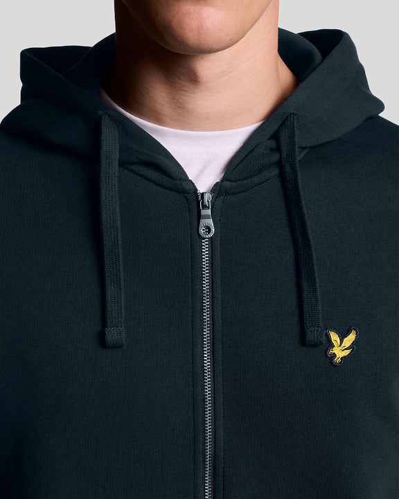 Full zip hoodie navy
