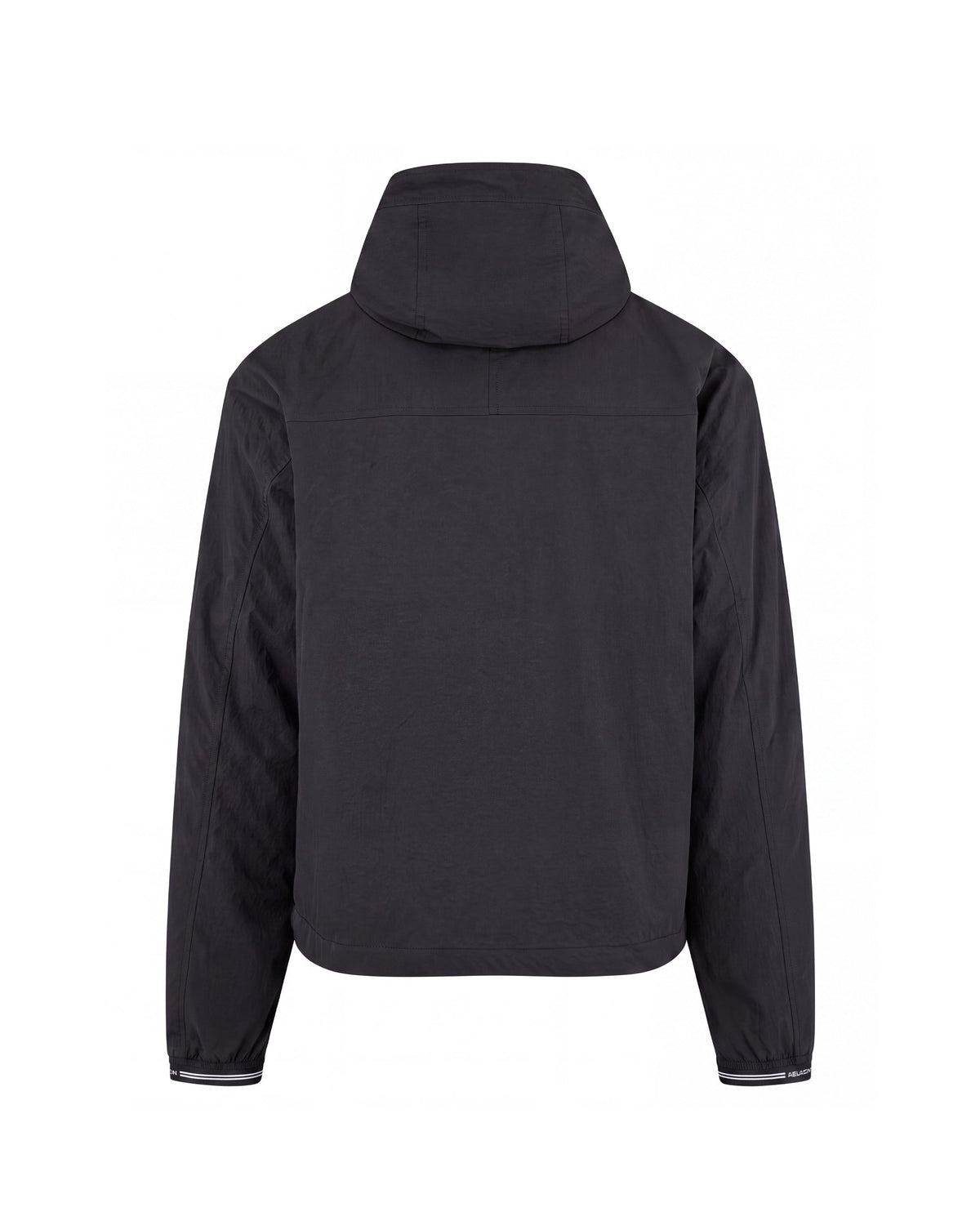 Crimp-N hooded jacket nera