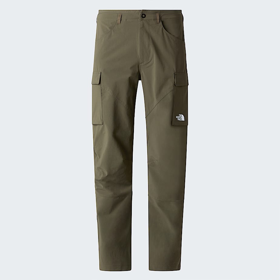 Pantalone cargo exploration verde militare