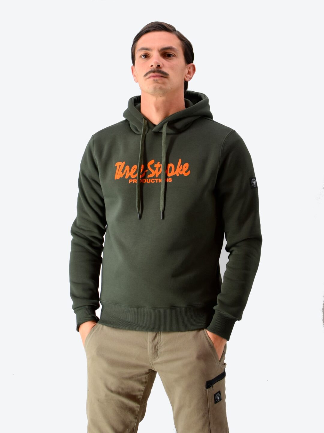 Felpa Classic verde militare