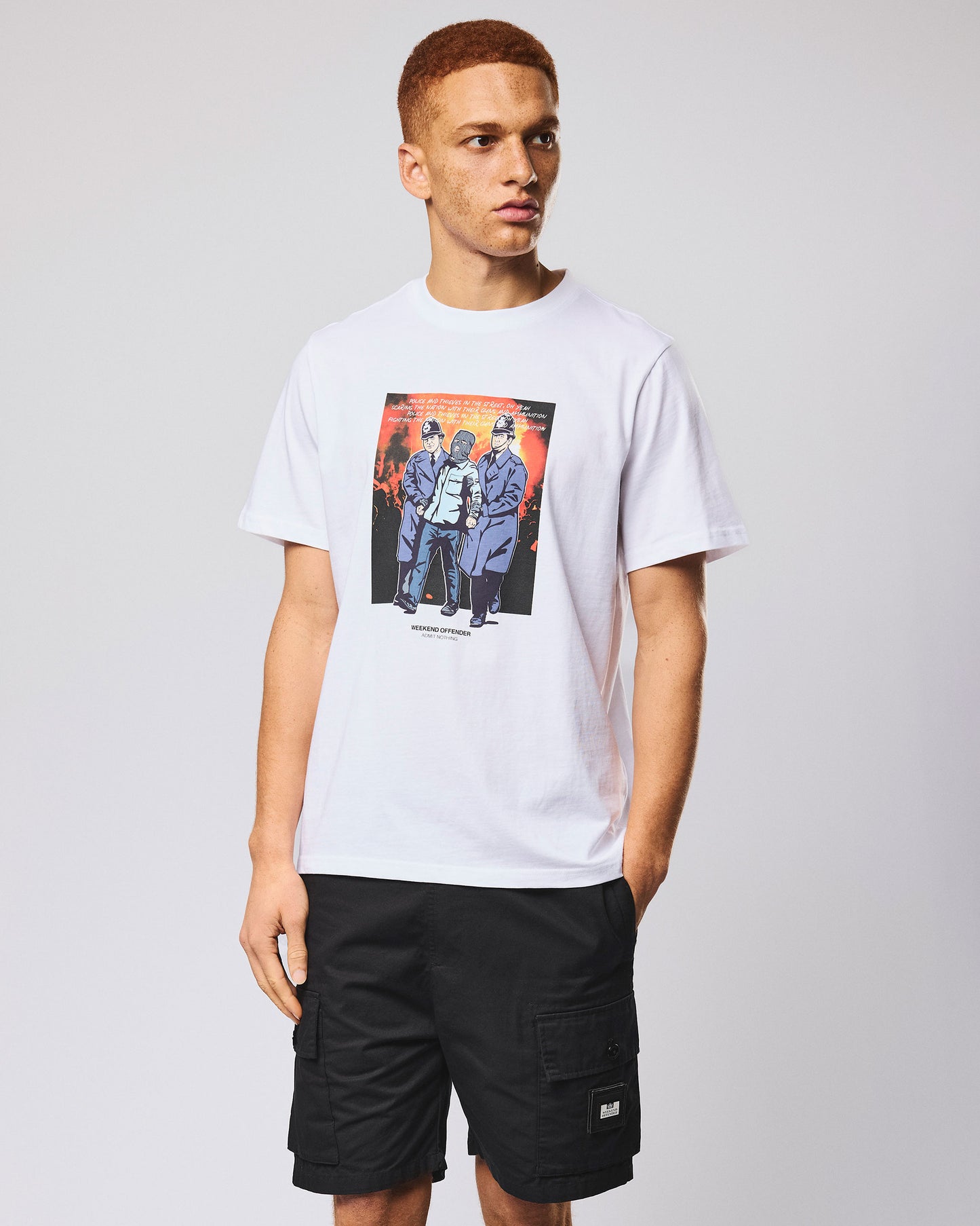 T-shirt Murvin bianca