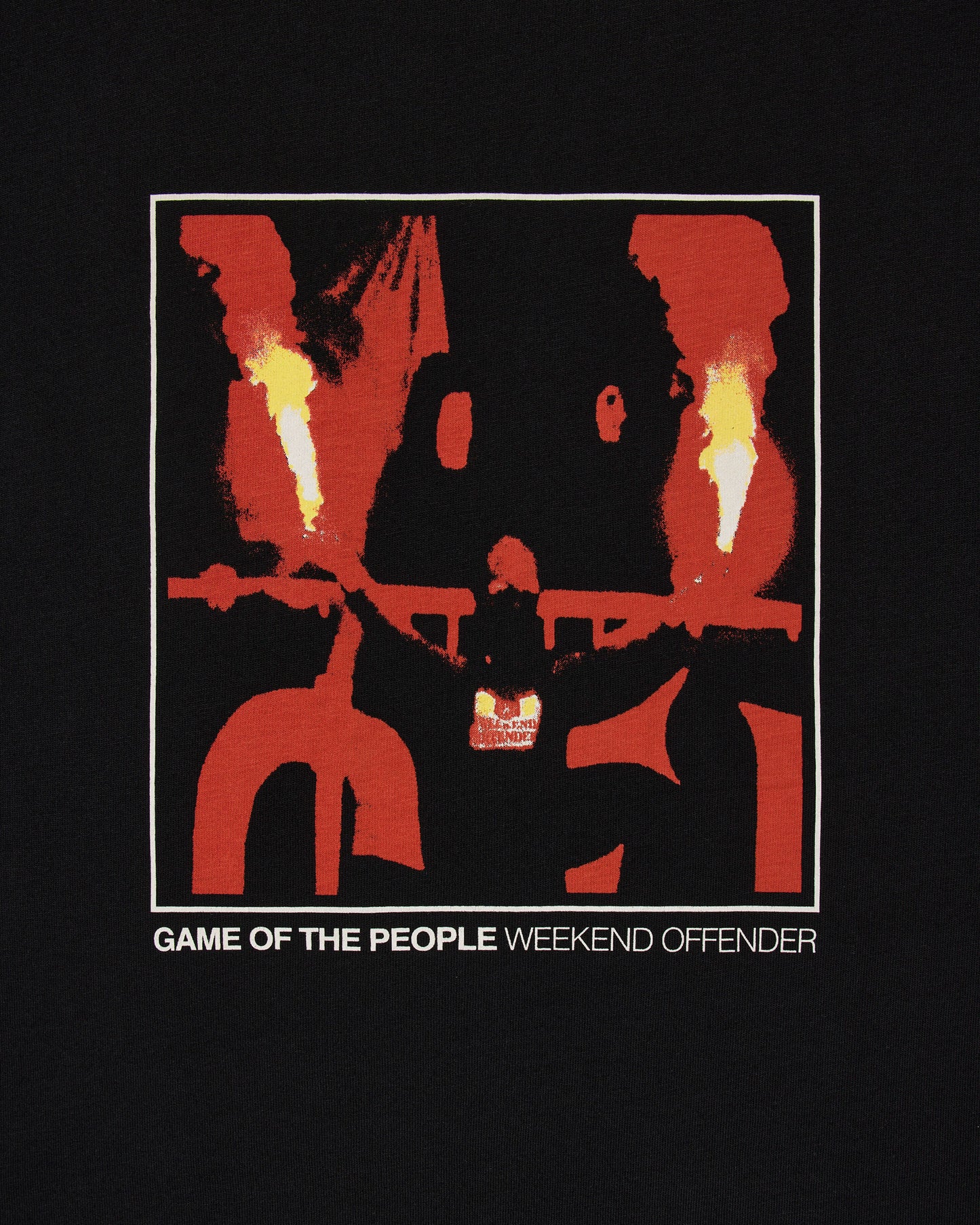 T-shirt The People nera