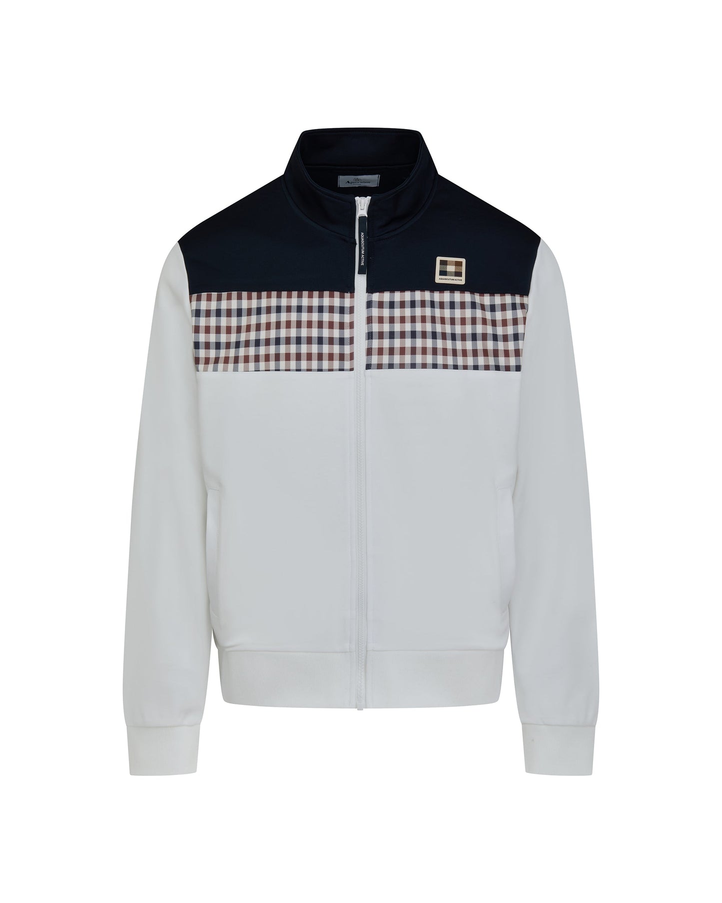 Stripes track top navy