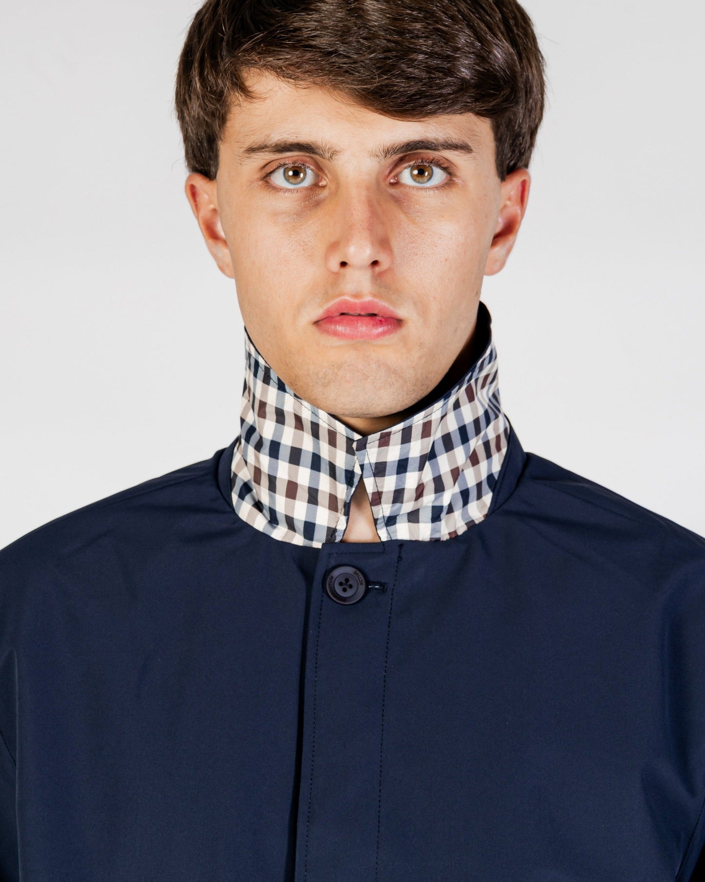 Softshell Trench blu navy