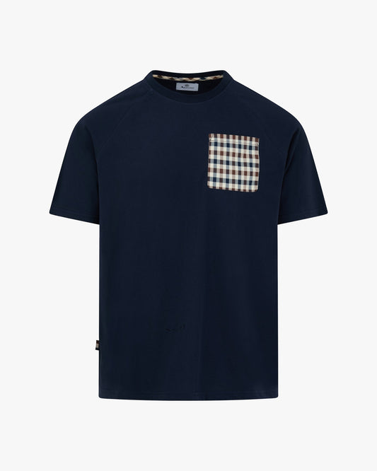 Lamina pocket t-shirt navy