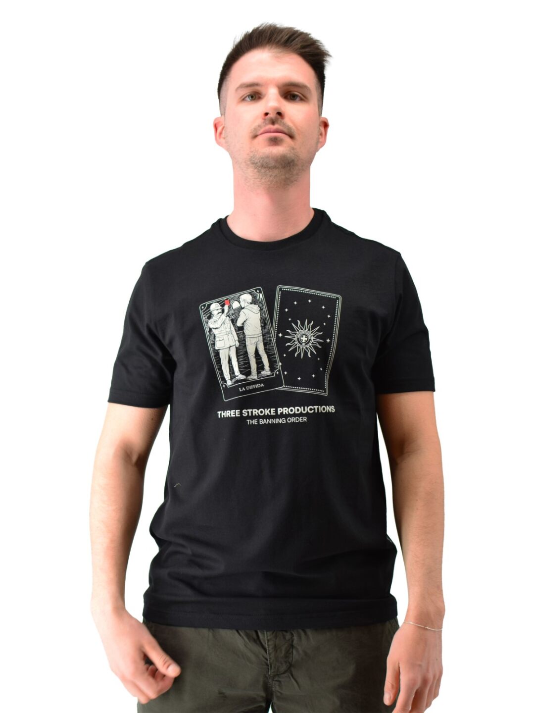 T-shirt diffida nera