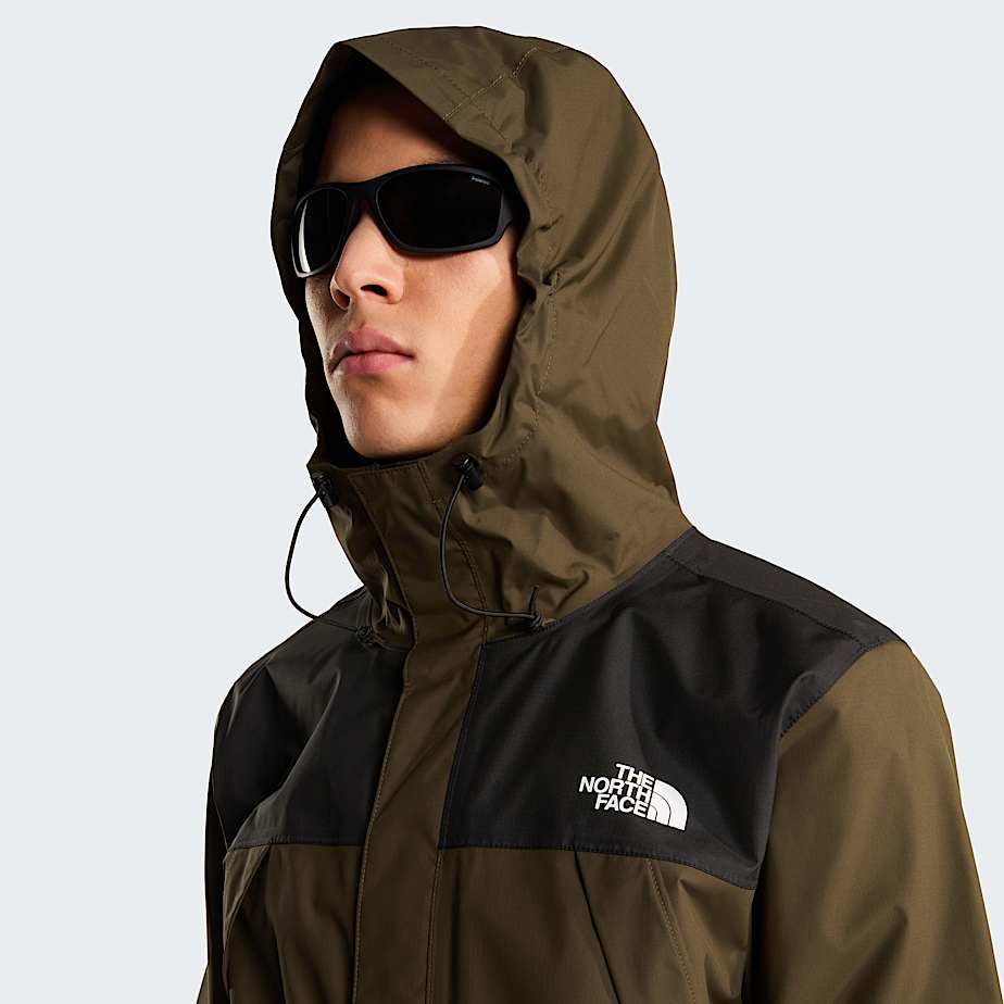 Giacca Antora nero/new taupe green