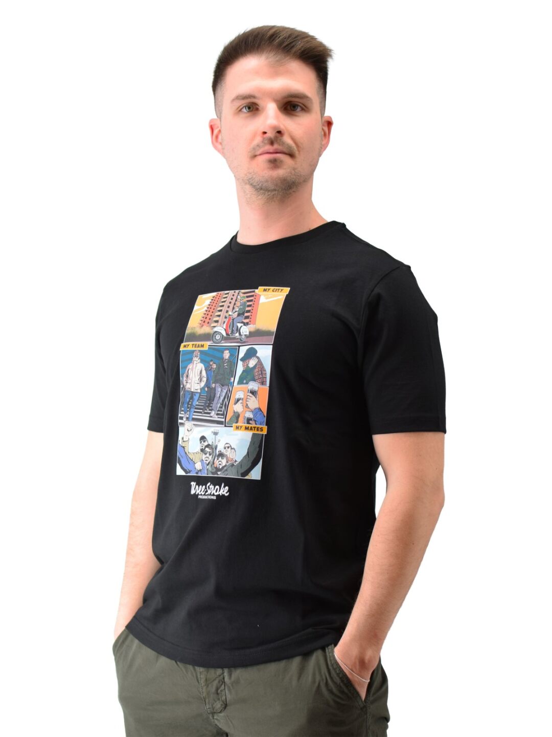 T-shirt my city nera