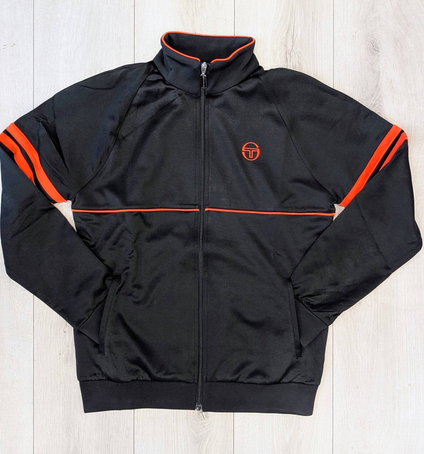Felpa track top Orion black/red