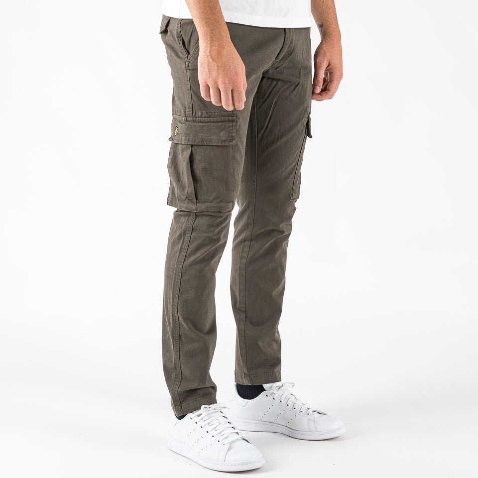 Pantalone Cargo verde militare