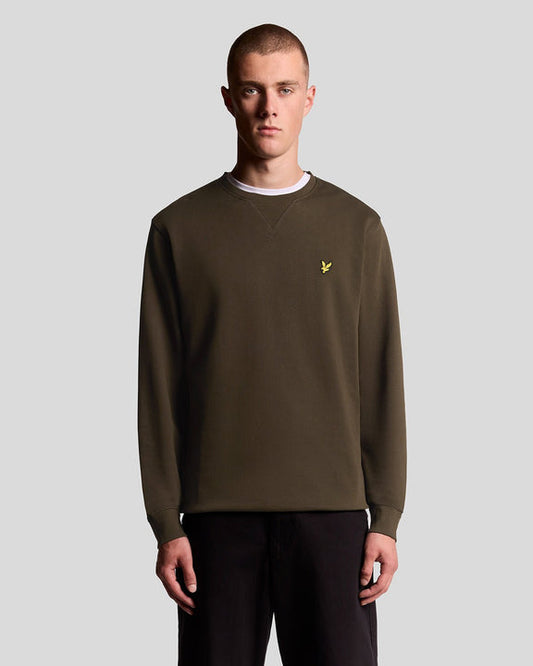 Crew Neck sweatshirt olive