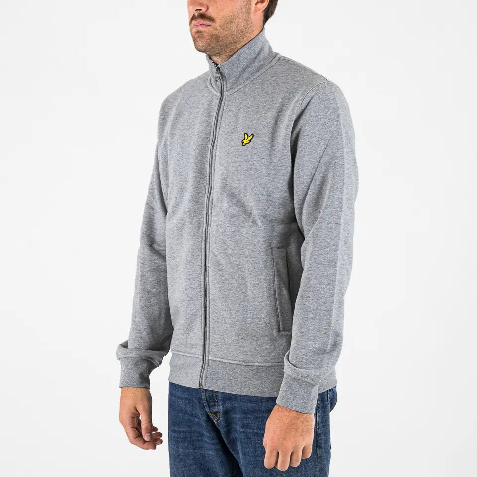 Felpa track top grigia