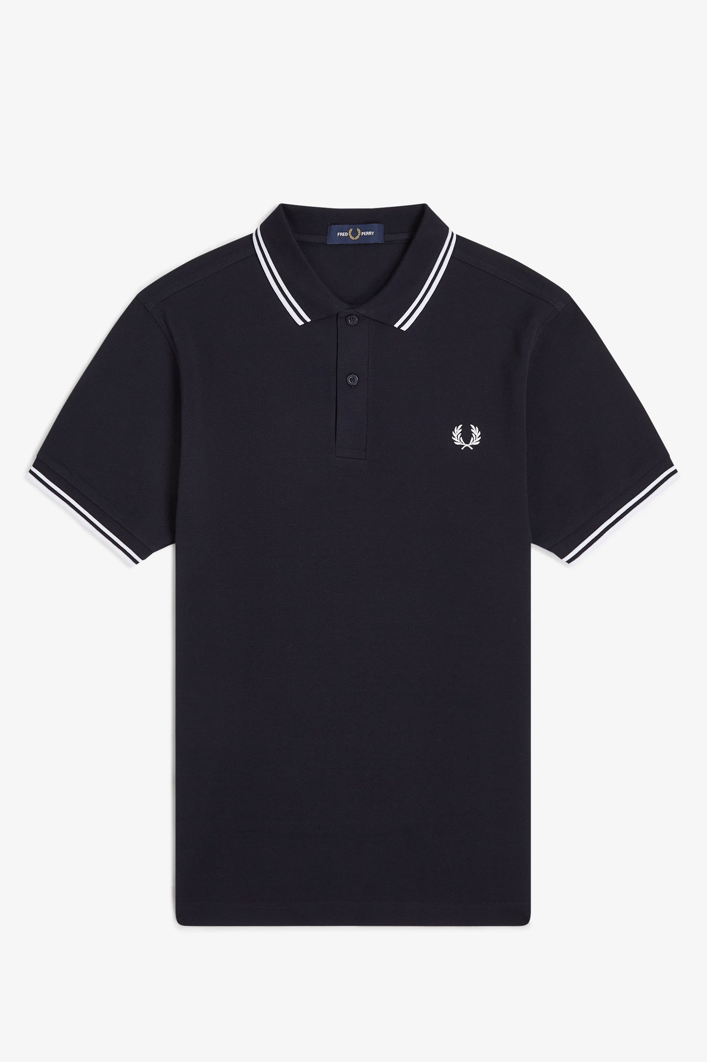 Twin Tipped polo navy/bianca