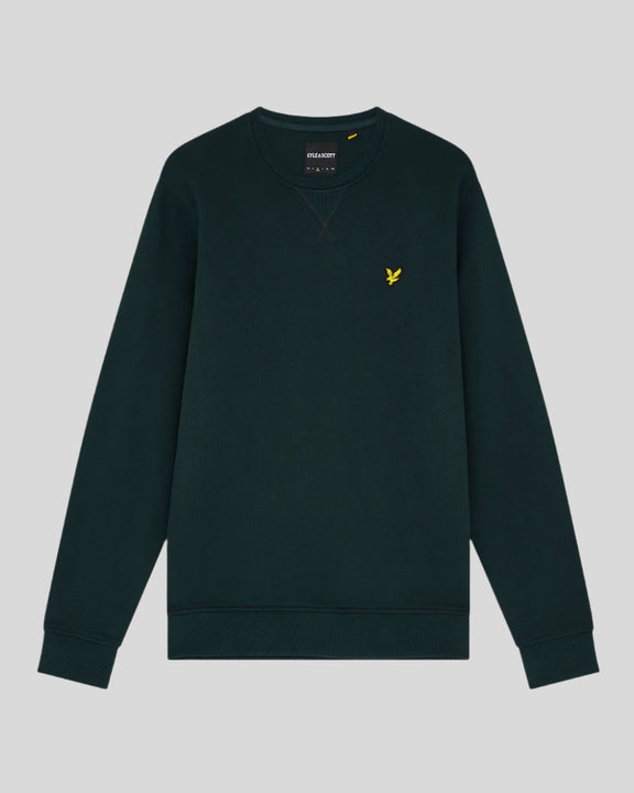 Felpa Crew Neck Sweatshirt dark green