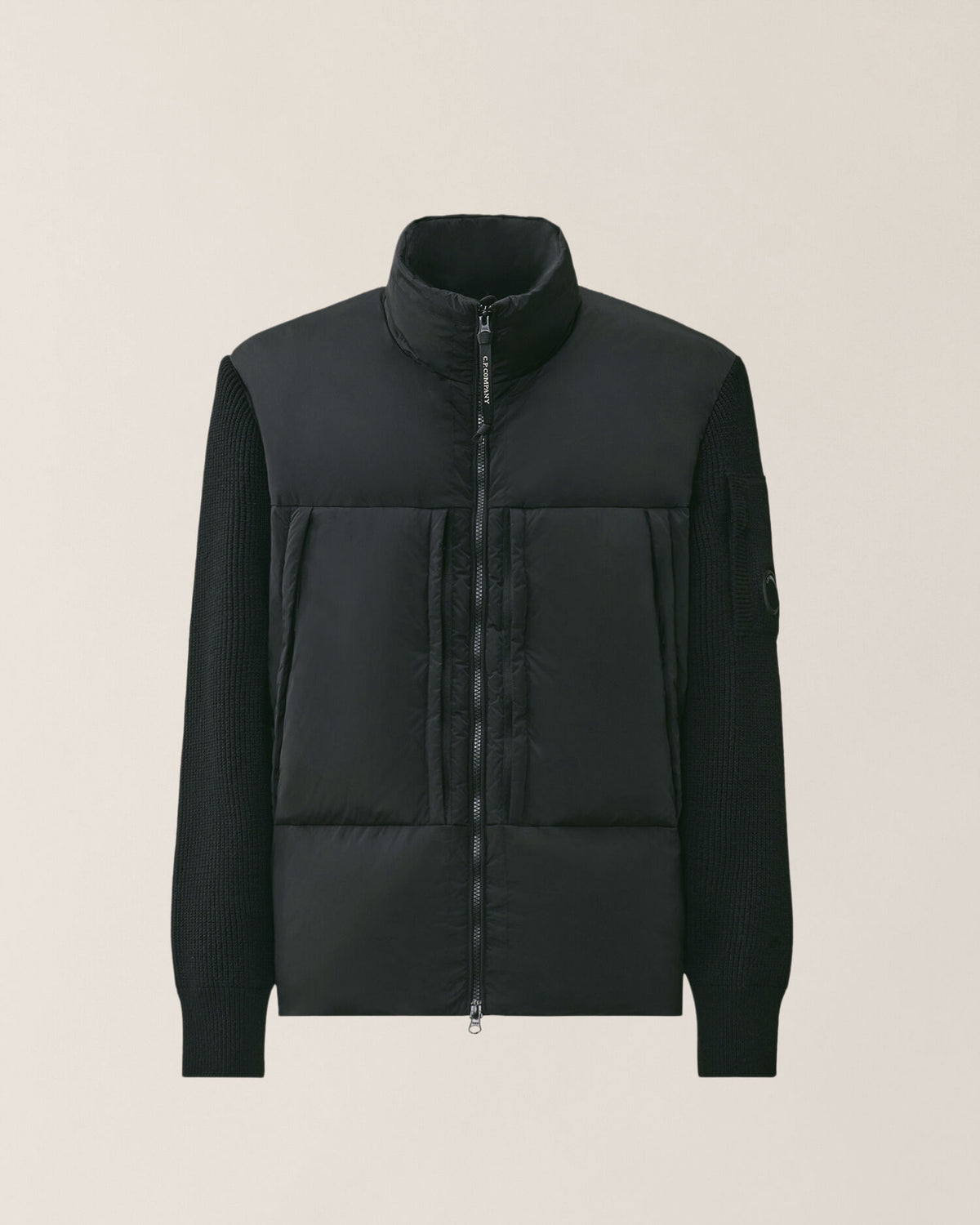 Knitwear jacket merino wool extrafine nero