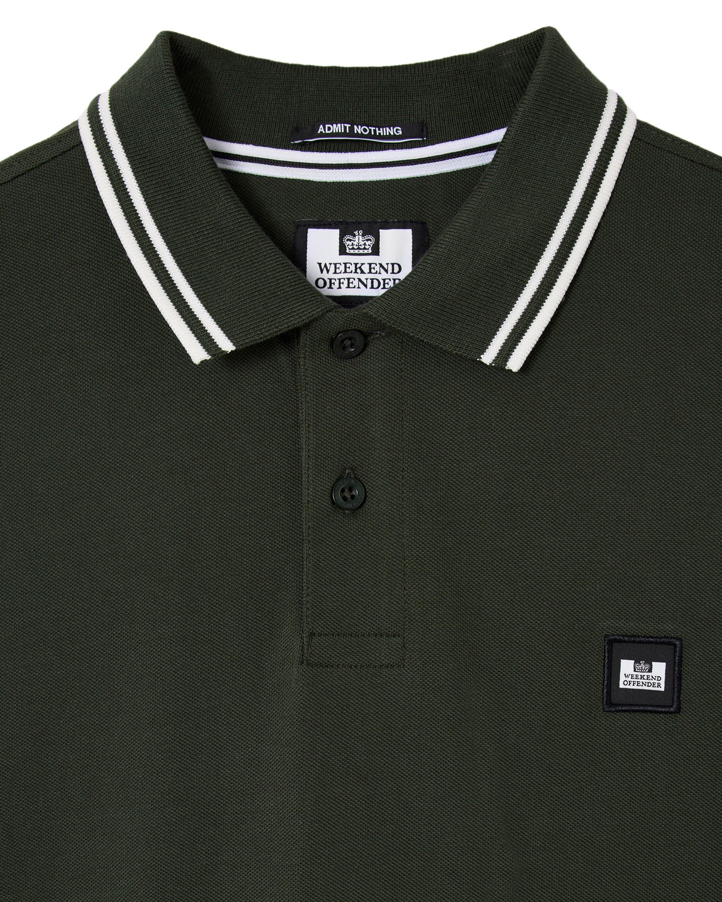 Polo Levanto black forest/white