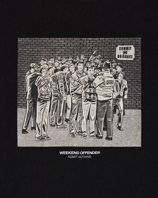 T-shirt Nuisance nera