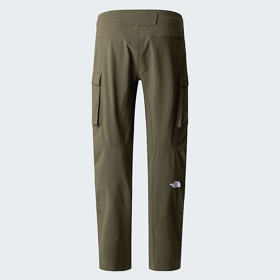 Pantalone cargo exploration verde militare