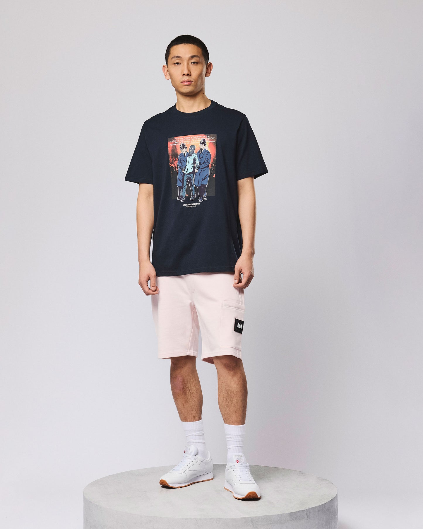 T-shirt Murvin navy