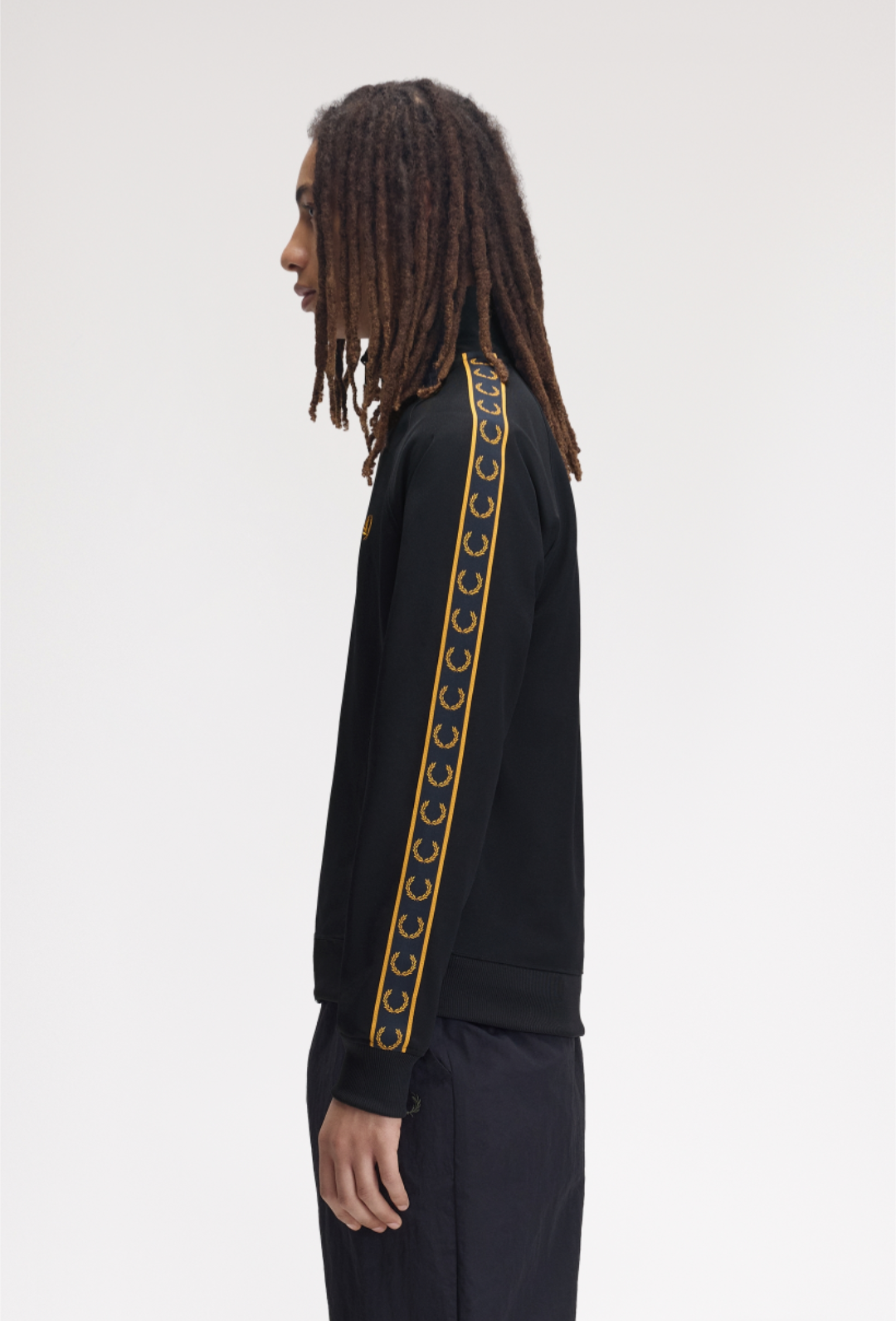Contrast track Jacket navy
