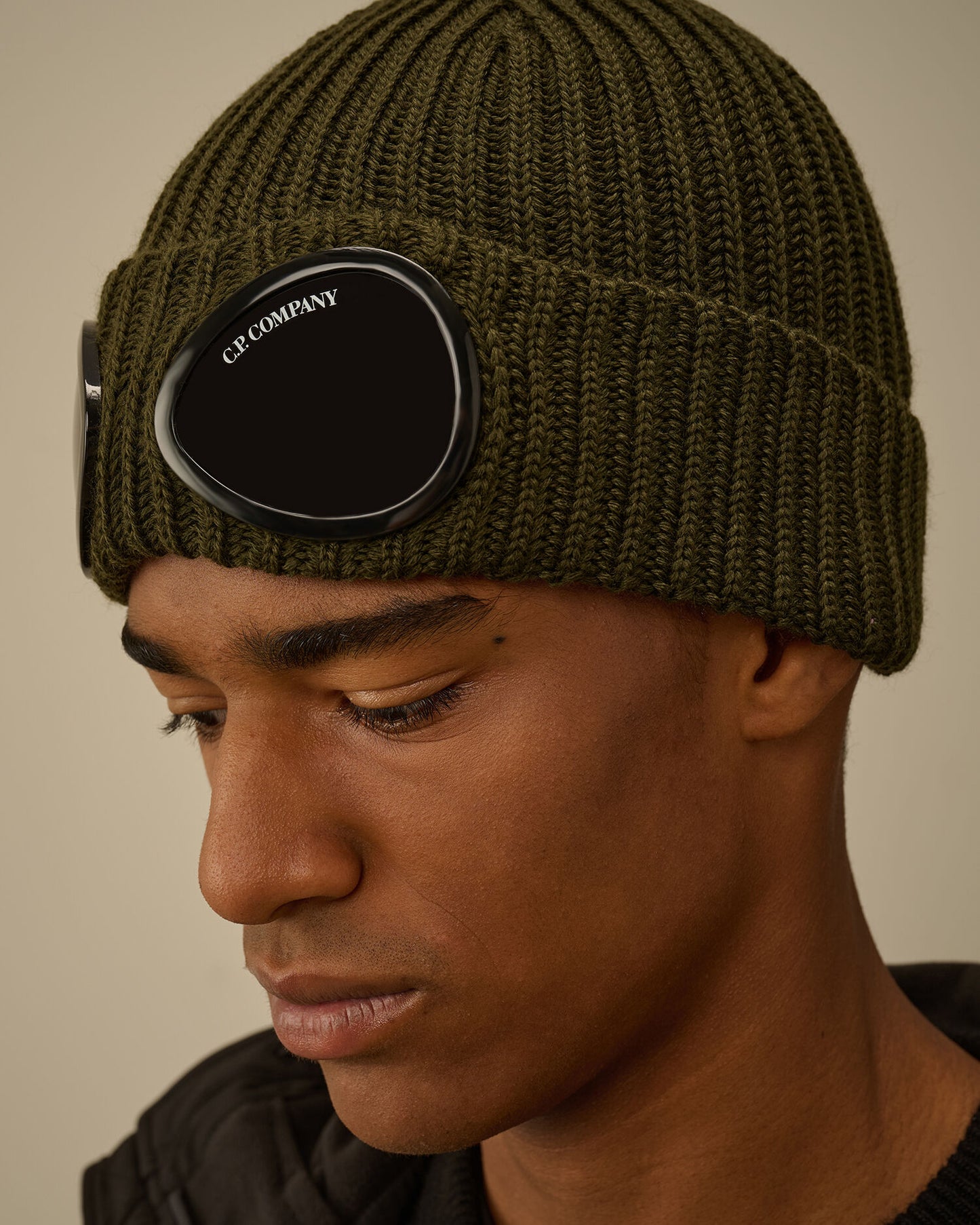 Cuffia Goggle verde militare