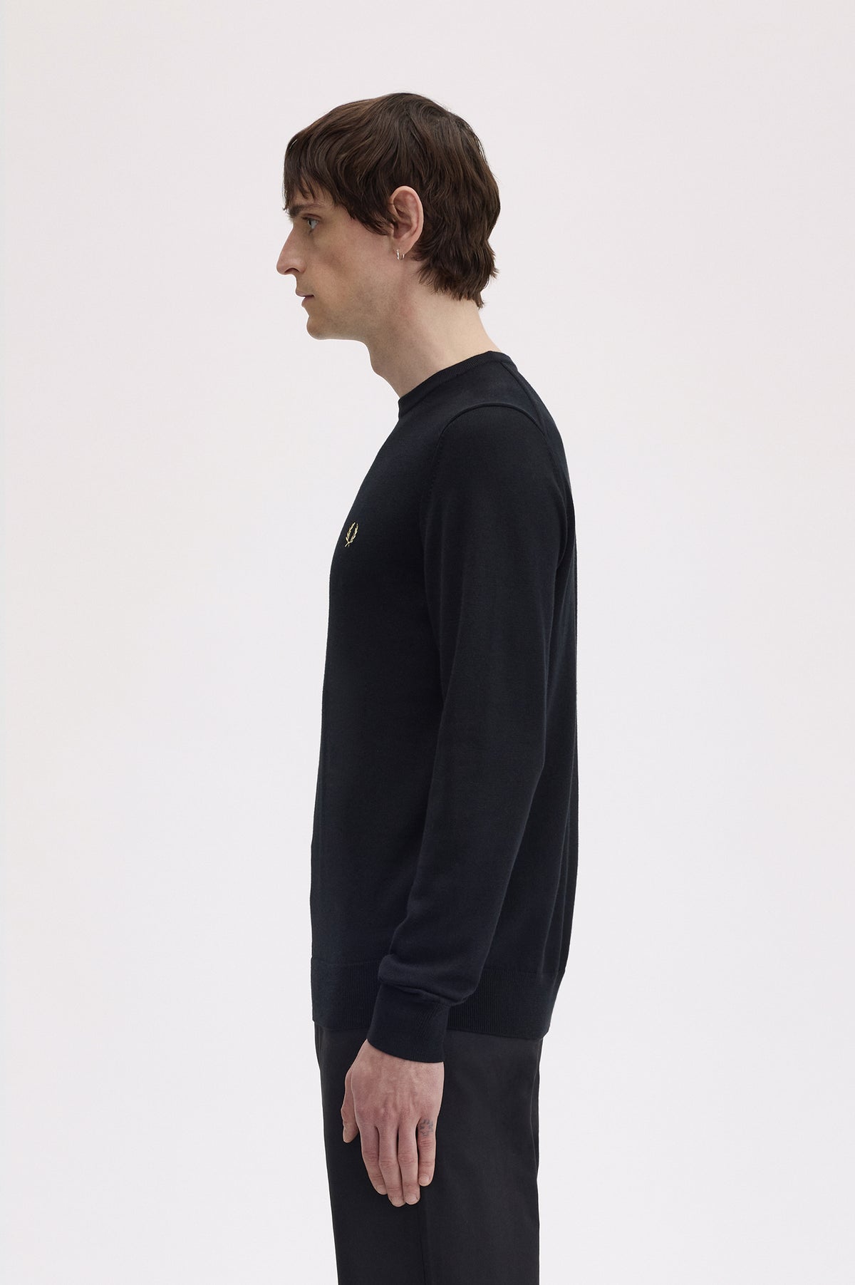 Maglione girocollo nero