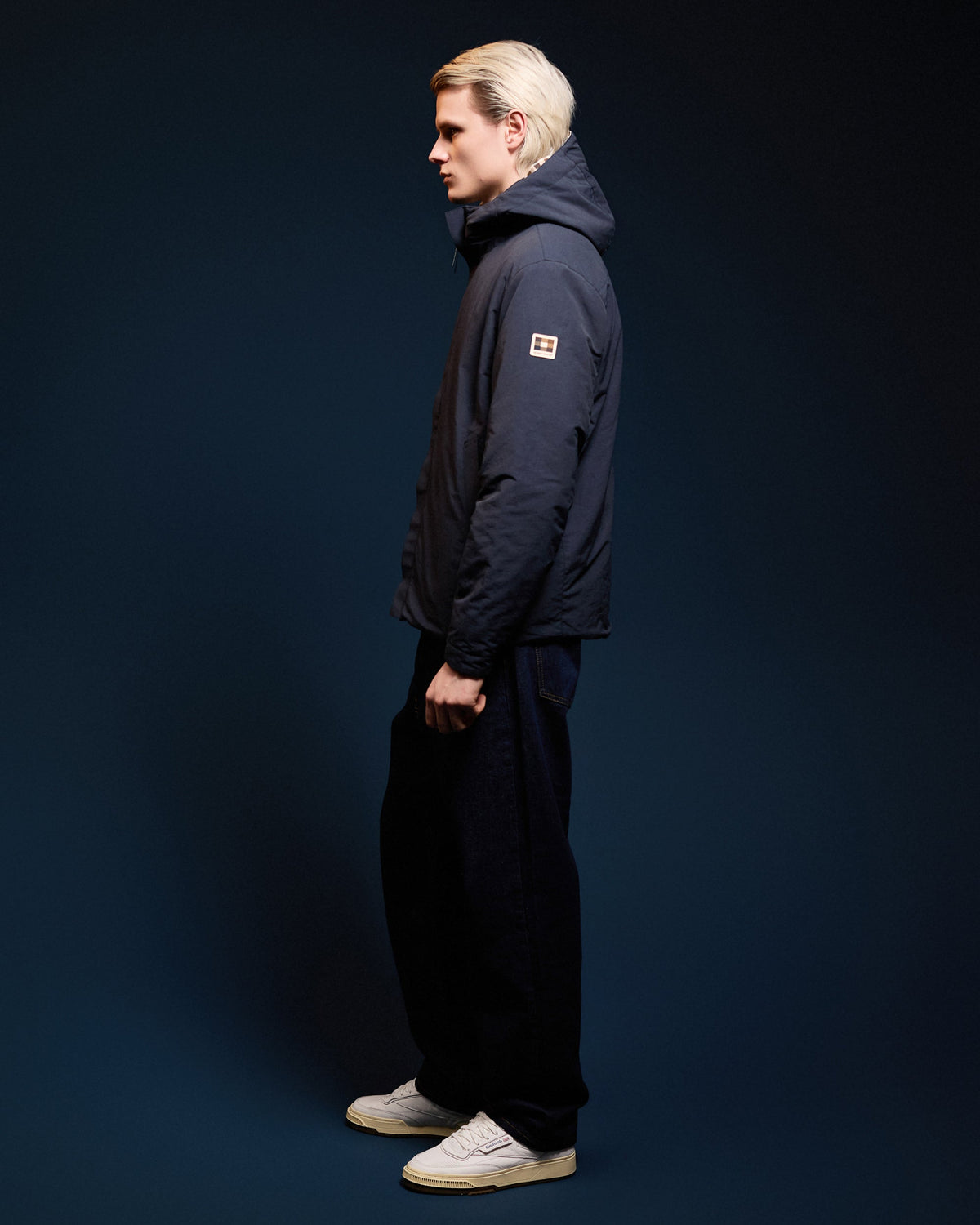 Cotyl-CN reversibile jacket navy