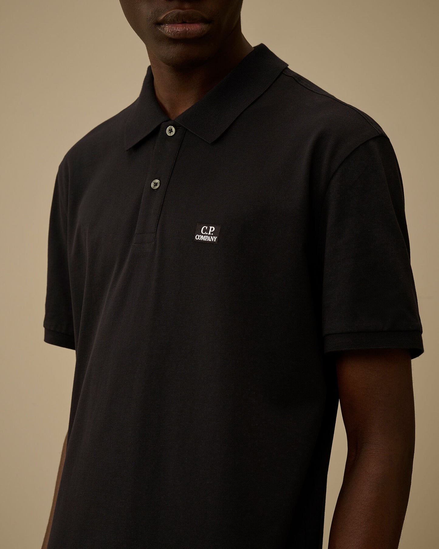 Stertch Piquet polo shirt blu navy