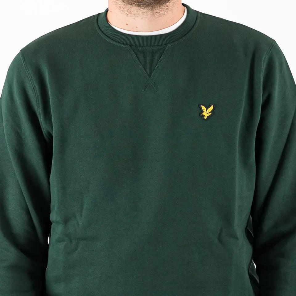 Felpa Crew Neck Sweatshirt dark green