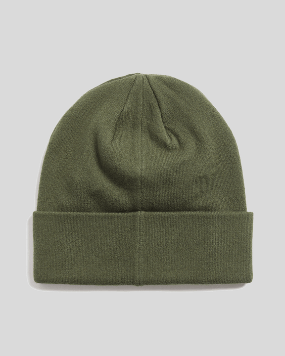 Cuffia merino verde militare