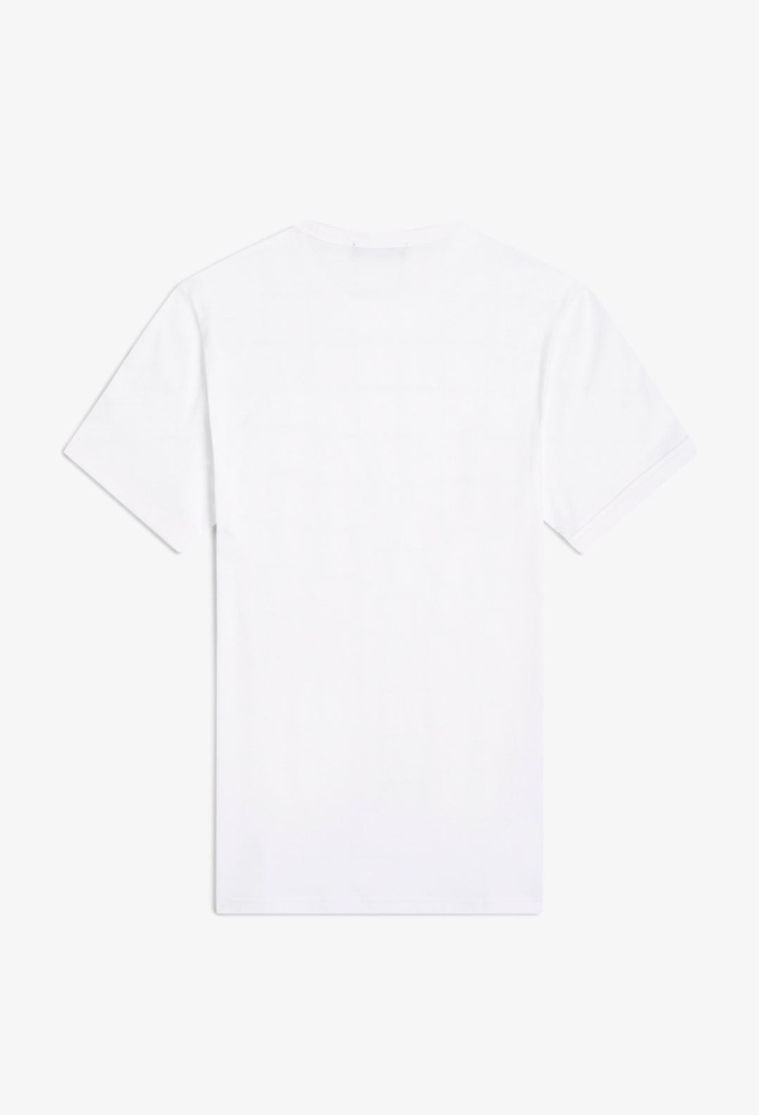 Ringer t-shirt bianca