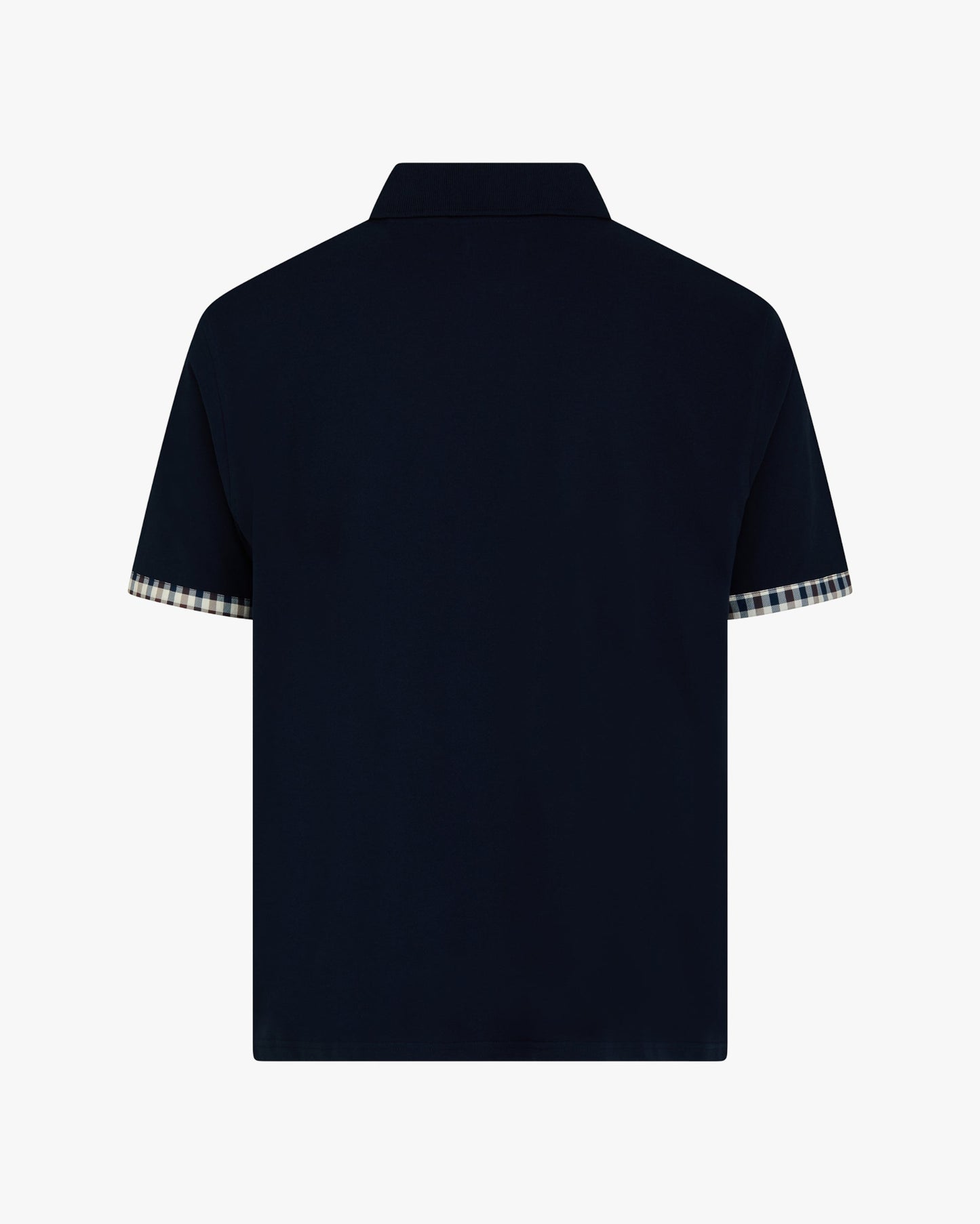 Stretch sleeves polo navy