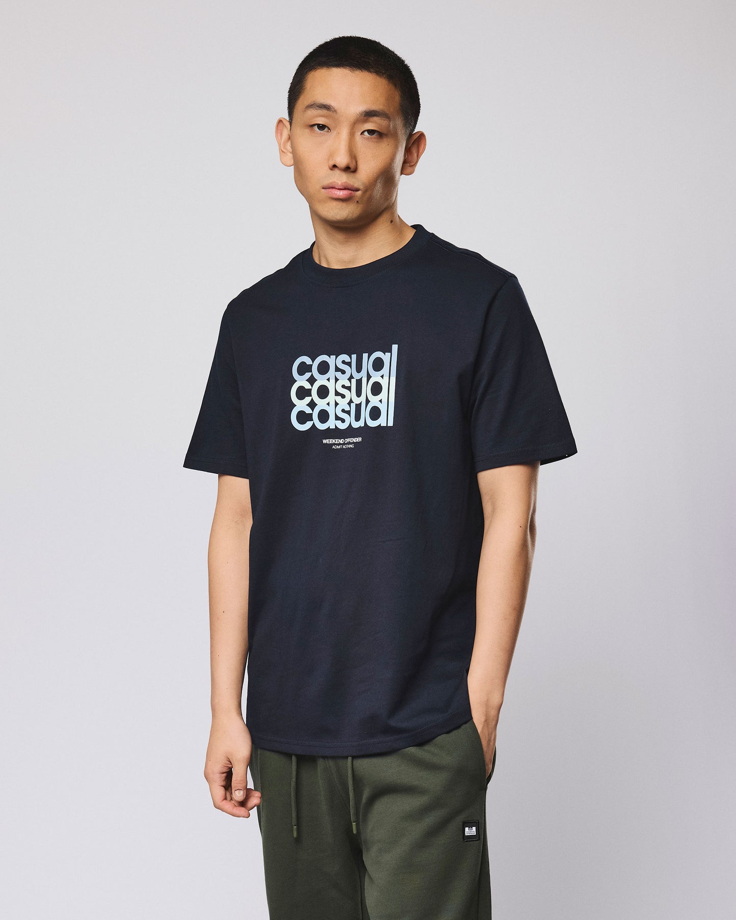 T-shirt WOL navy