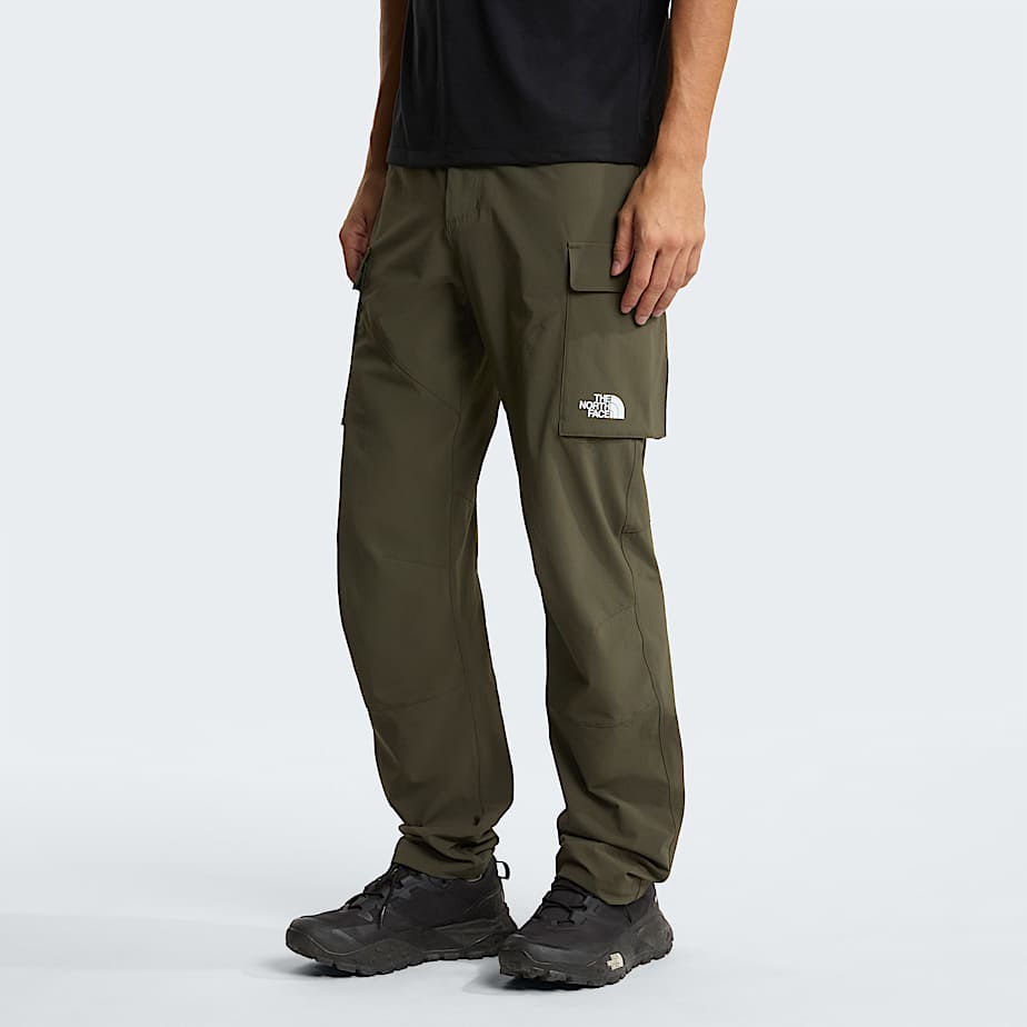 Pantalone cargo exploration verde militare