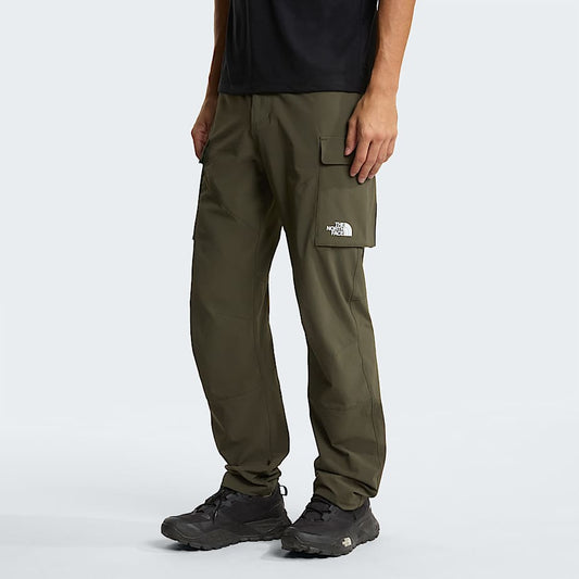 Pantalone cargo exploration verde militare