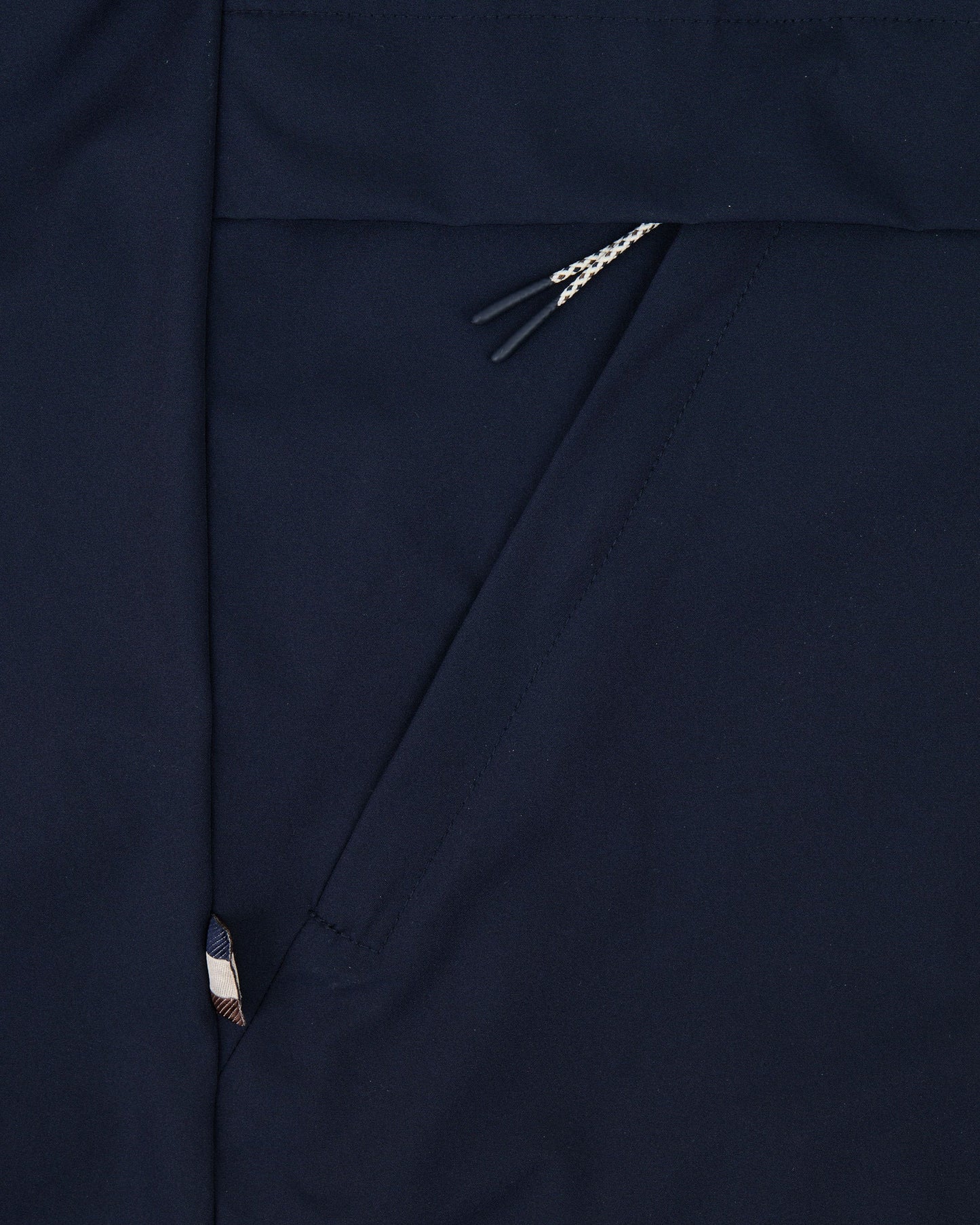 Shell SP hooded jacket navy