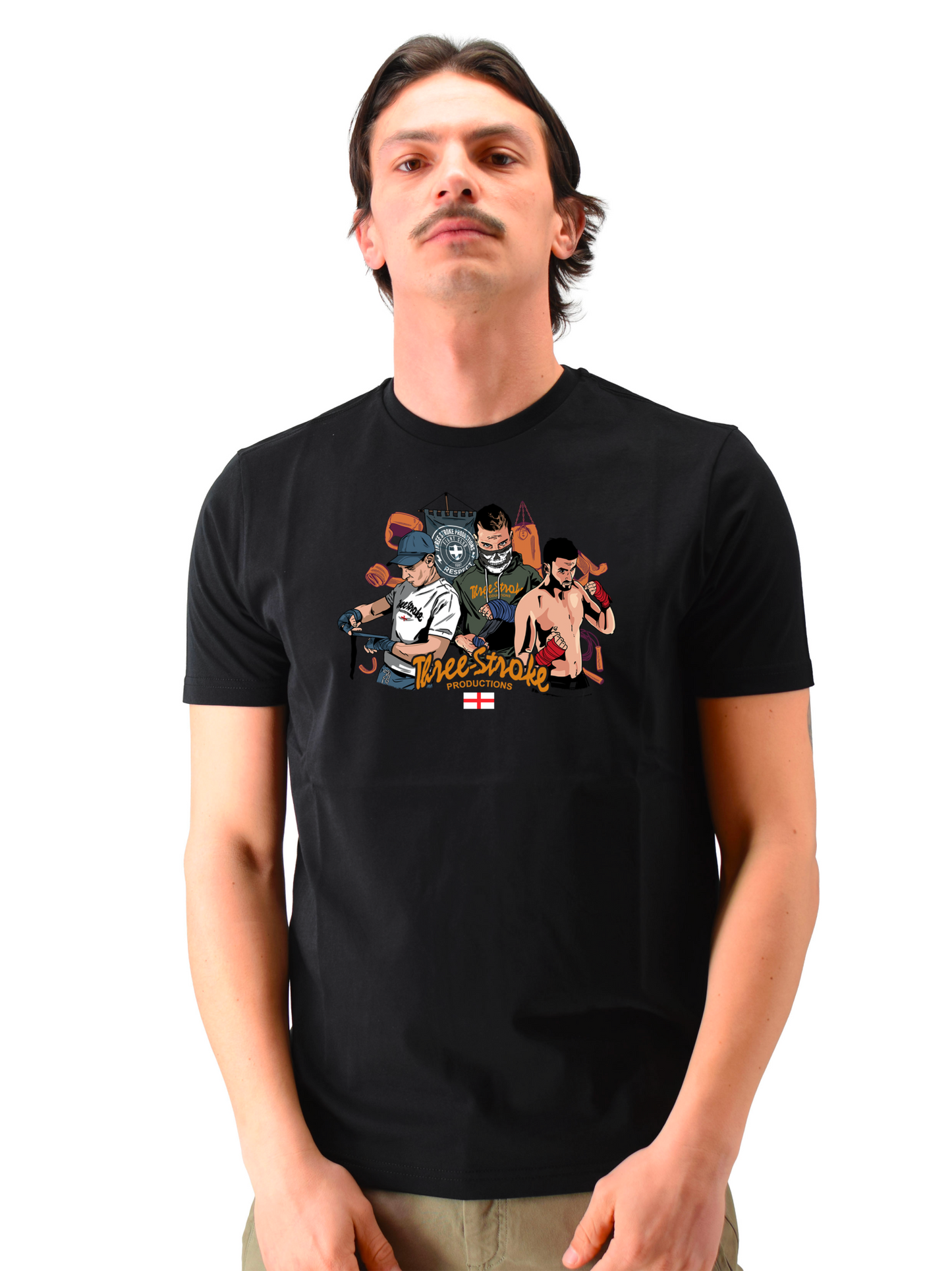 T-shirt Fight club nera
