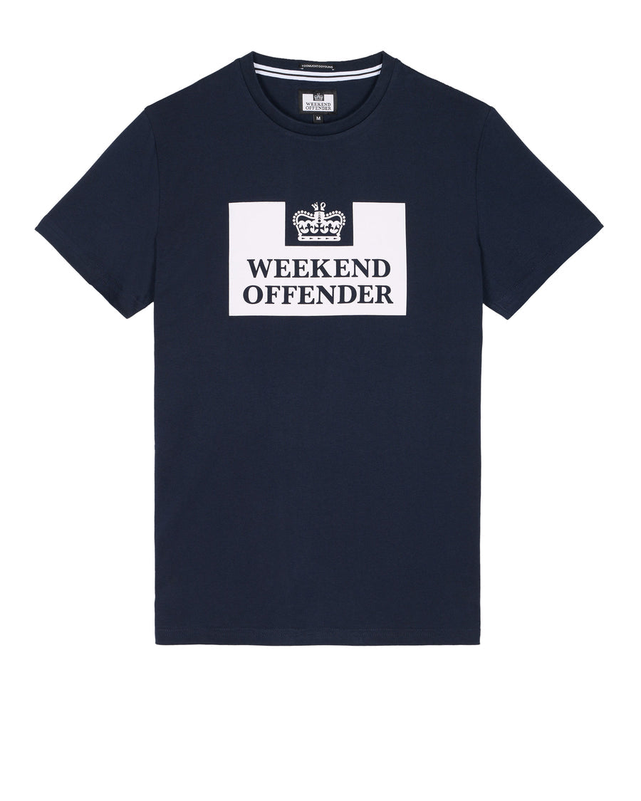 T-shirt prison classic blu navy
