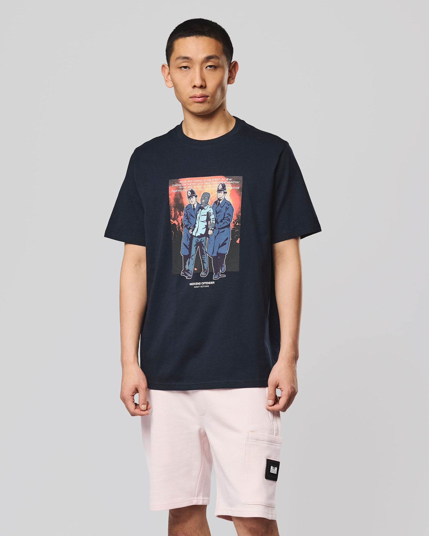 T-shirt Murvin navy