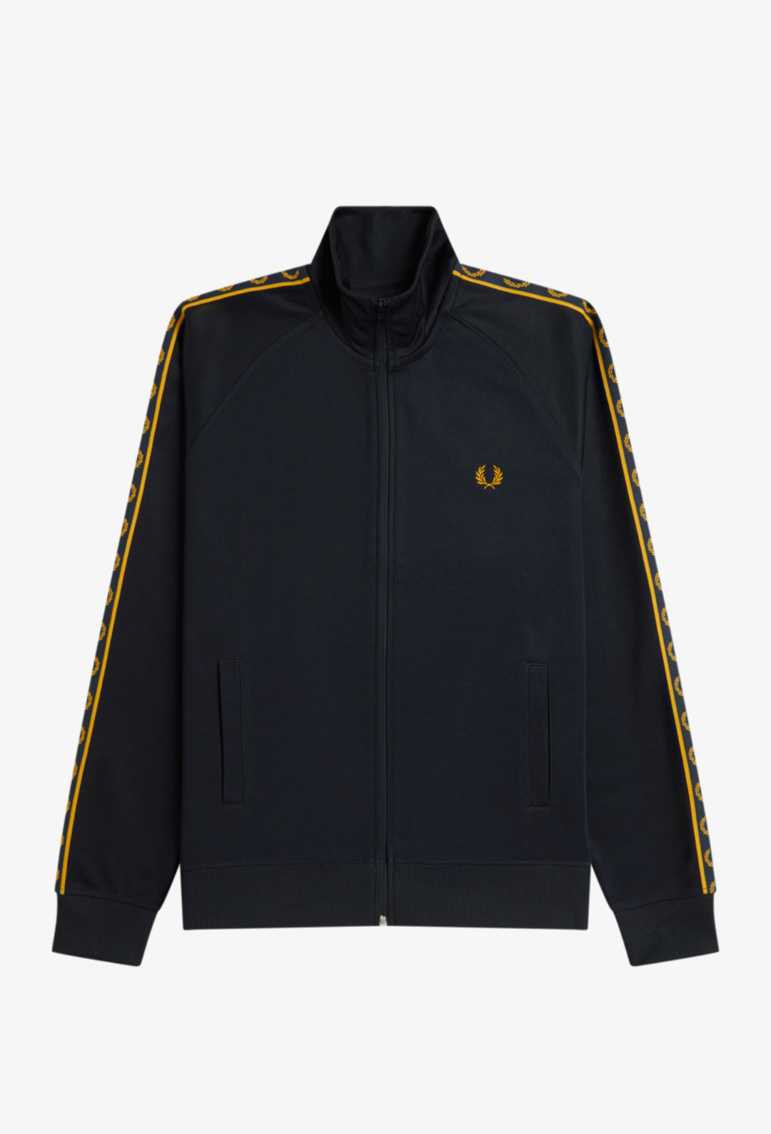 Contrast track Jacket navy