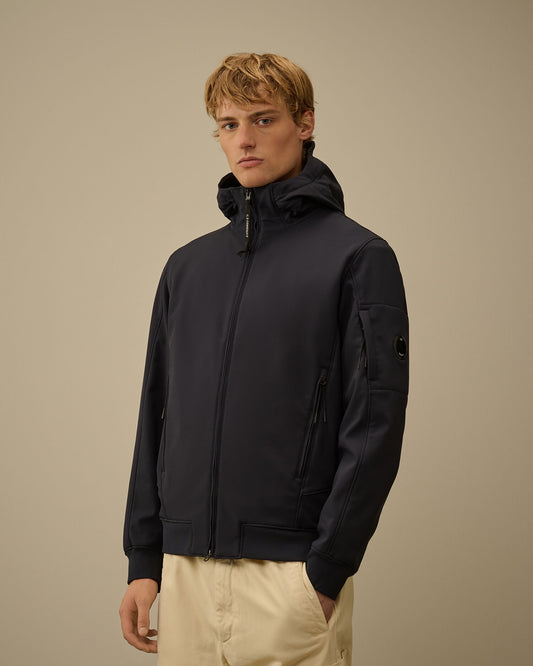 C.P. Shell-R hooded Jacket blu navy