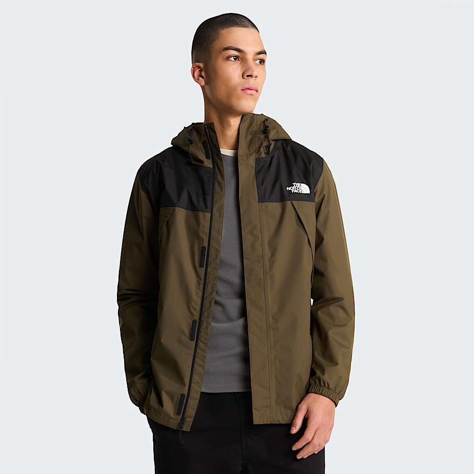 Giacca Antora nero/new taupe green