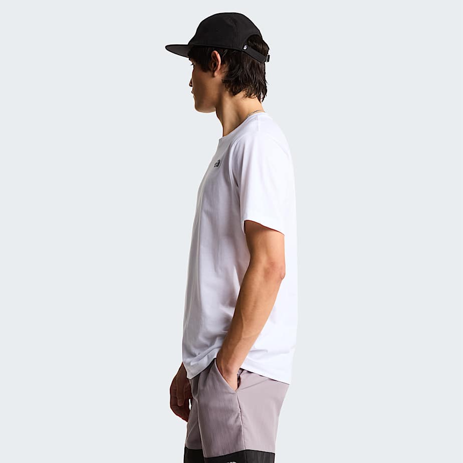 T-shirt evo simple dome bianca