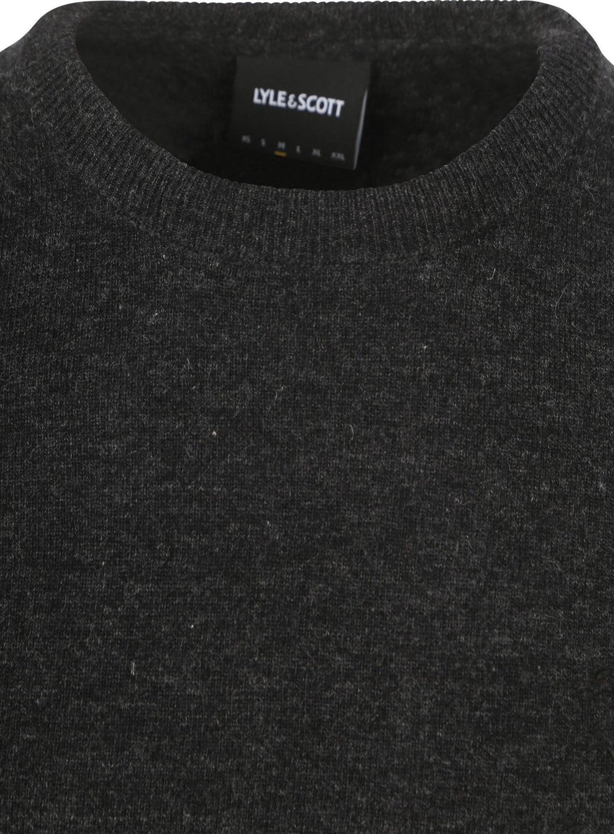 Maglione Lambswool jet black marl