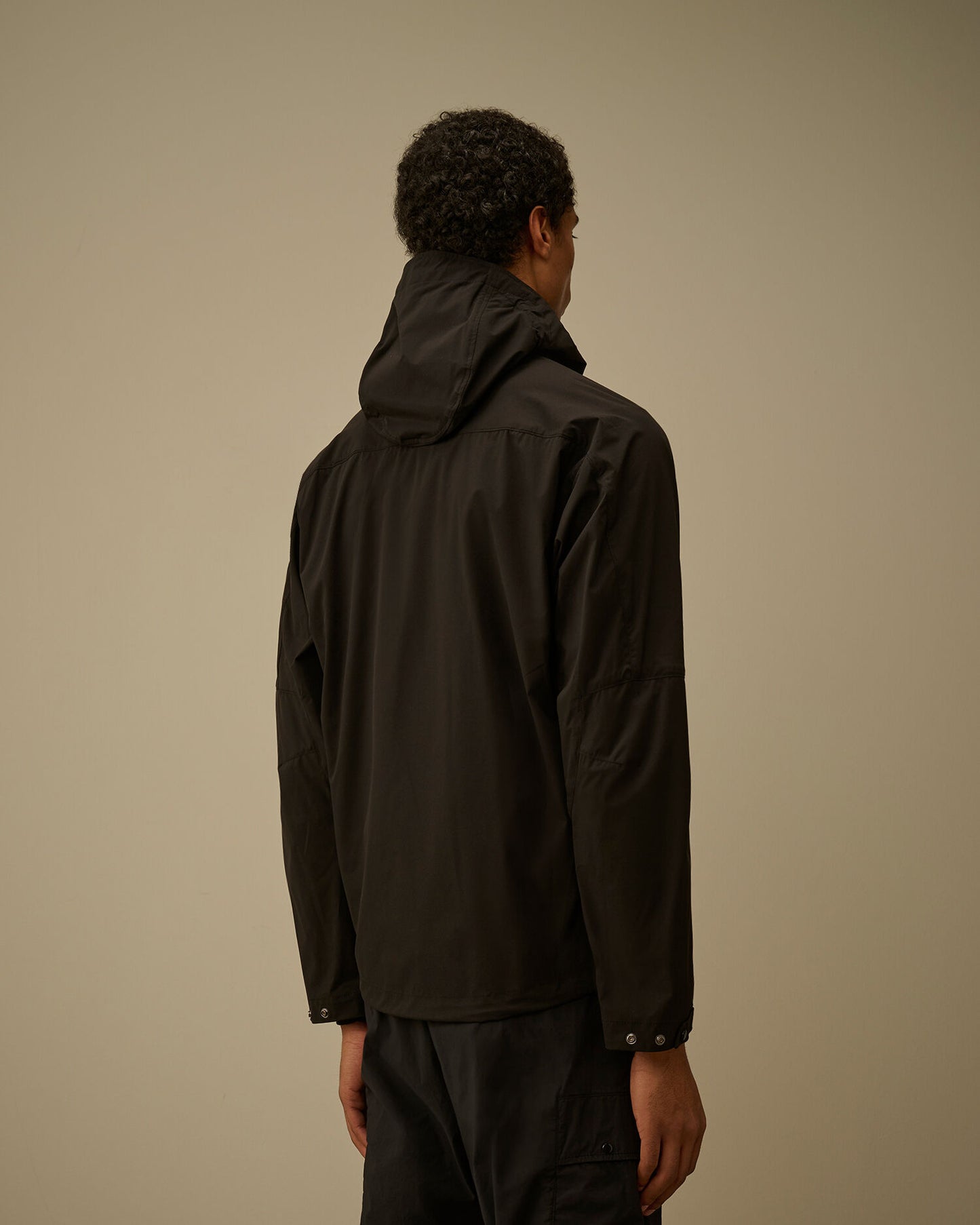 Pro Tek hooded jacket nero