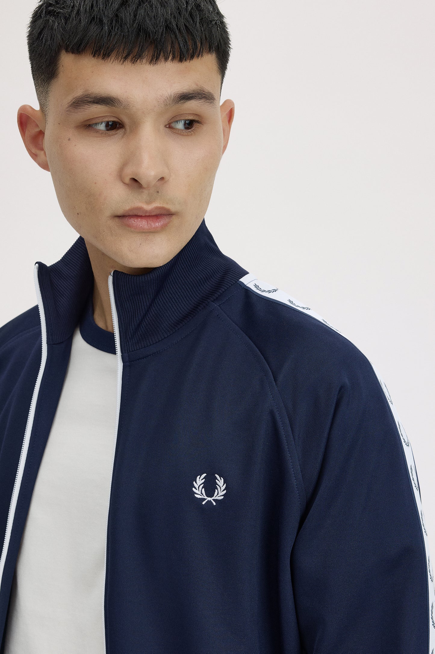 Taped track Jacket navy