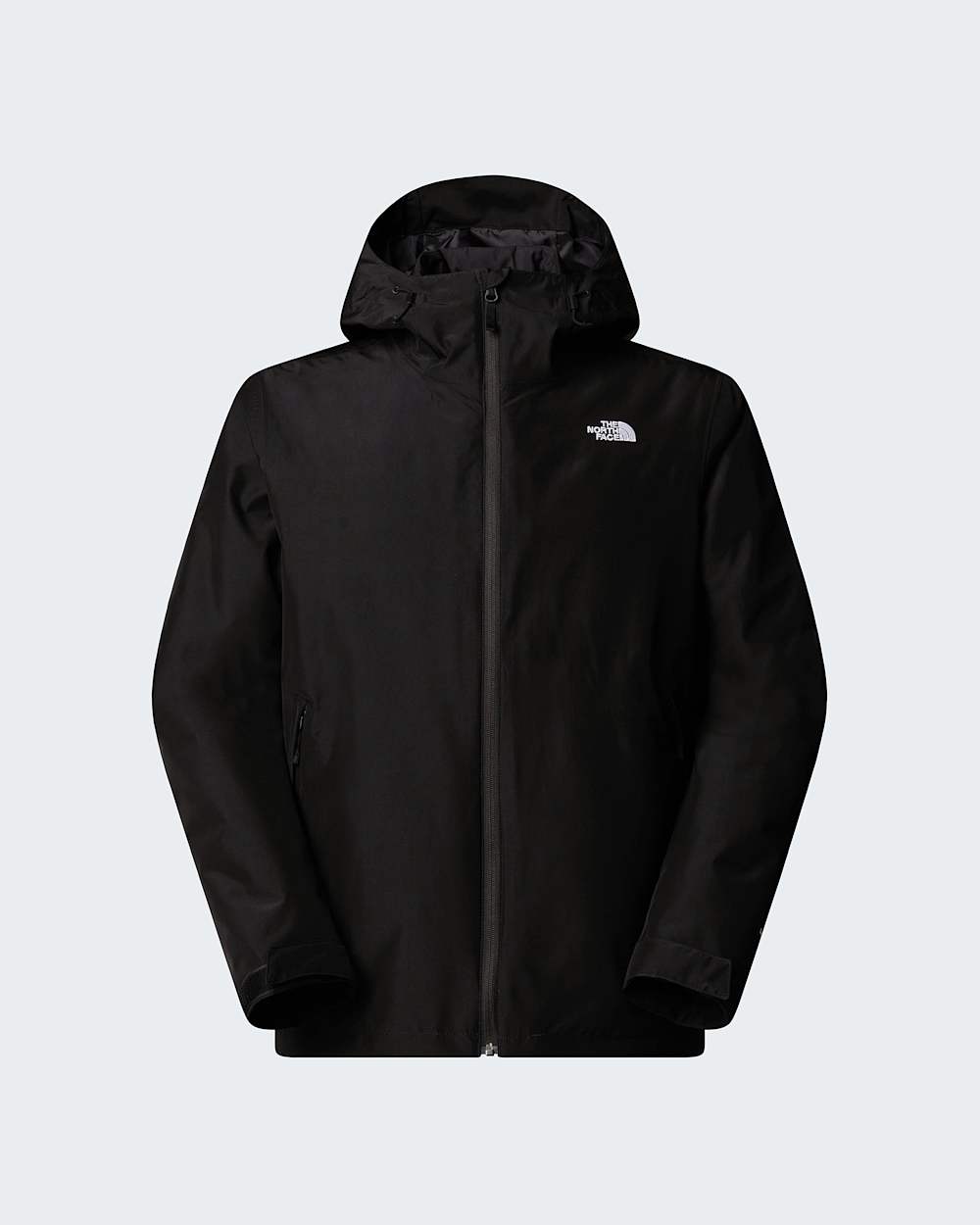 Carto mono triclimate hooded jacket nera