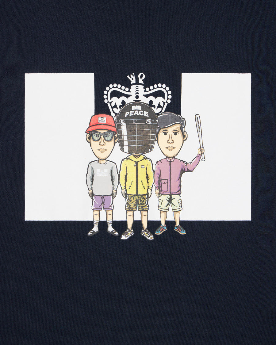 T-shirt Weekend blu navy